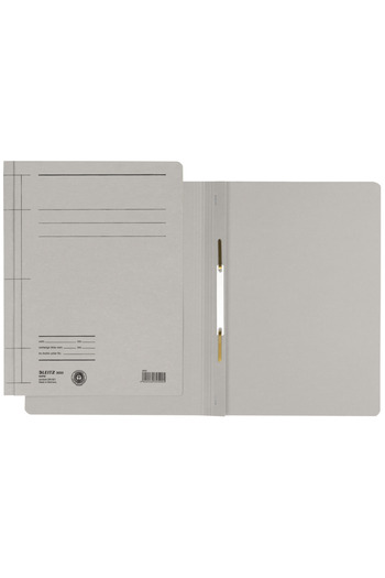Leitz Folder with rail cardboard A4 250 gray sheets