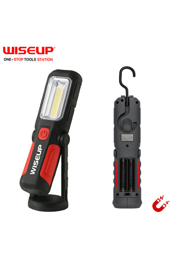 WISEUP مصباح عمل مغناطيسي