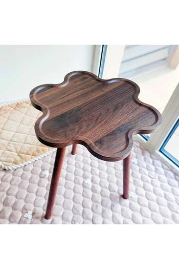 Generic Luxurious Small Wood Grain Coffee Table for Apartment