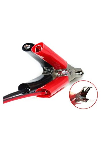 OEM Car Cigarette Lighter Socket with Battery Clamps, 12V, Current 20A, Cable 150 cm