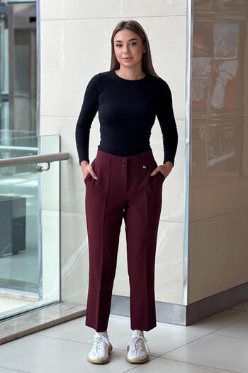 sentez giyim Synthesis B-Size Pants with Elastic Back