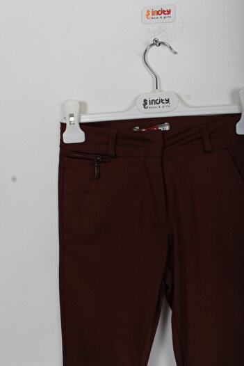 incity Girl's Zipper Pocket Detailed Trousers