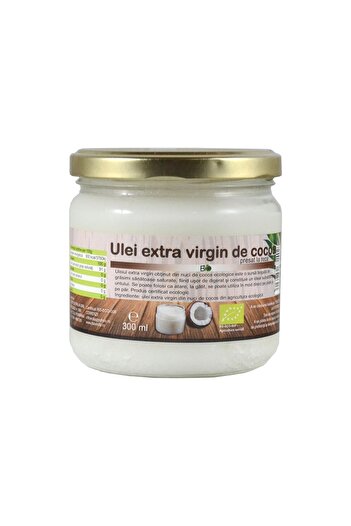 Deco Italia Extra Virgin Coconut Oil, Cold-Pressed, BIO 300ml