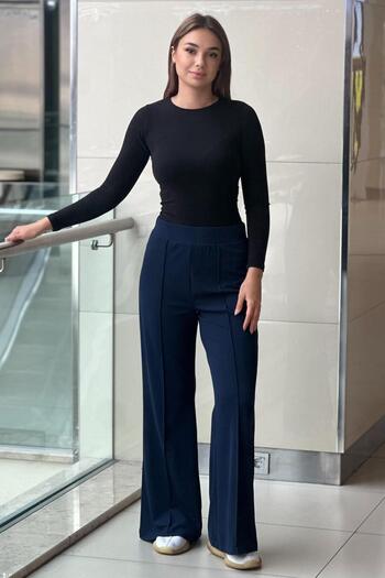 sentez giyim Sentez Madrid Spanish Wide Leg Trousers