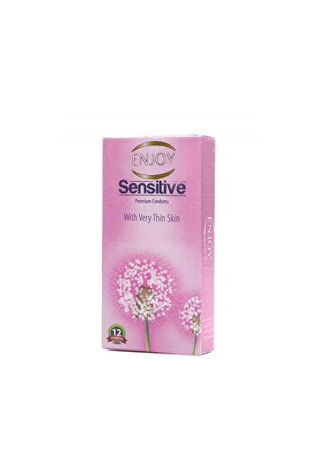 Enjoy Sensitive Condoms - 12 Pieces