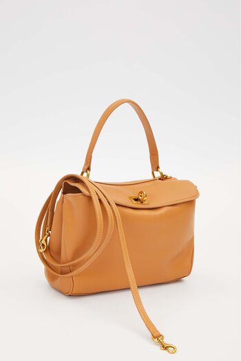 Levidor Coffee Compact Model Handbag