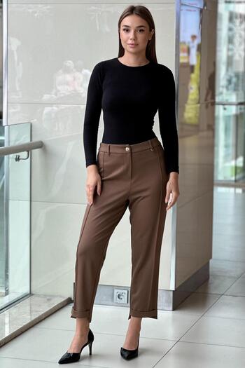 sentez giyim Sentez Newyork Double Leg Pants