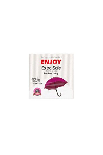 Enjoy More Safety Condoms - 3 Pieces