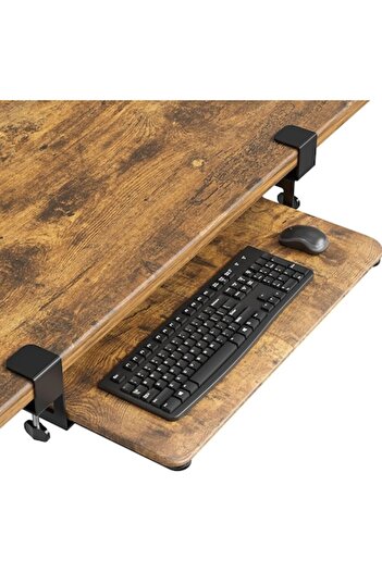 BONTEC Retractable Keyboard Tray Under Desk, 30 X 60 Cm - CN