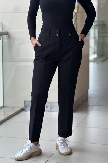 sentez giyim Synthesis B-Size Pants with Elastic Back