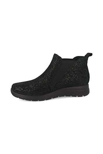 Fly Flot Γυναικείες / Κοριτσίστικες Μπότες 27 R17 AX LEATHER WOMAN ANKLE BOOT 2003-Μαύρο