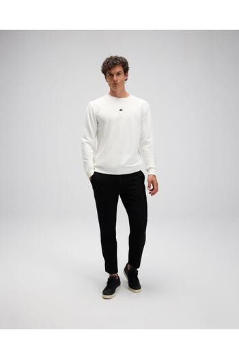 Ellesse Λευκό ανδρικό φούτερ Em556