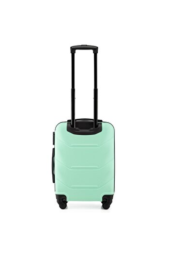 zagatto Troler Cabina, Verde, 55x40x20 cm, Troller, Bagaj de mana, Valiza Cabina, 4 Roti, Cifru, ABS, ZG504