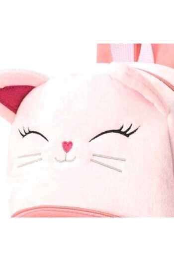 OEM Pink backpack with kitty design