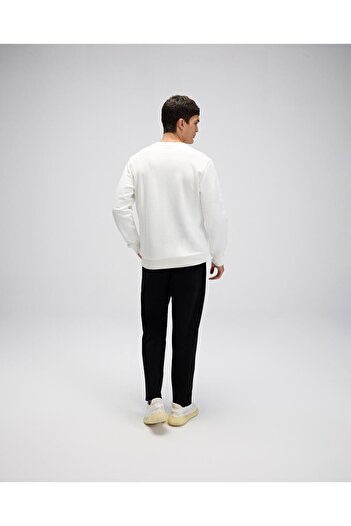 Ellesse Λευκό ανδρικό φούτερ Em579