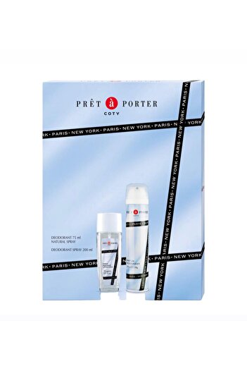 Mi Pret a Porter Pret a Porter Original Set, Women: Deodorant Spray, 75 ml + Deodorant Spray, 200 ml