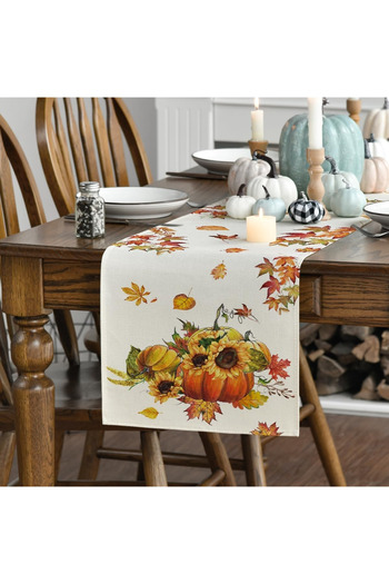 Artoid Artoid tablecloth, 40 x 300 cm, autumn pattern, polyester, multicolor