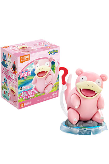 Choice7 Slowpoke BLOKEES Original POKEMON Building Blocks Pikachu Charmander Psyduck Sprigatito Eevee Lucari