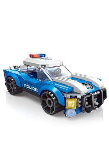 Choice1 7606 5 Style City Police Car Truck Engineering Vehicle Building Block Car Model Children Diy Bricks