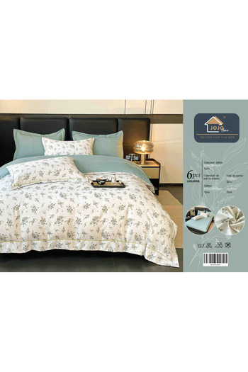 JOJO HOME Premium Underwear with Elastic, Superior Fineness, Gift Box, 6 Pieces, 180x200, with pattern