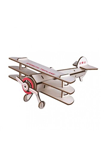 Blusmart 3D wooden puzzle – Triplane (24 pieces)