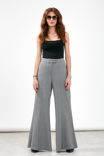 LA PANTE Belted Spanish Trousers with Tassels