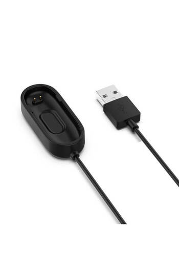 Edman Charging Cable for Mi Band 4 Bracelet, 20cm, Black