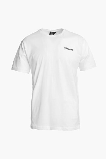 hummel Jullian 912390-9001 White Men's T-Shirt – Casual & Sports Use