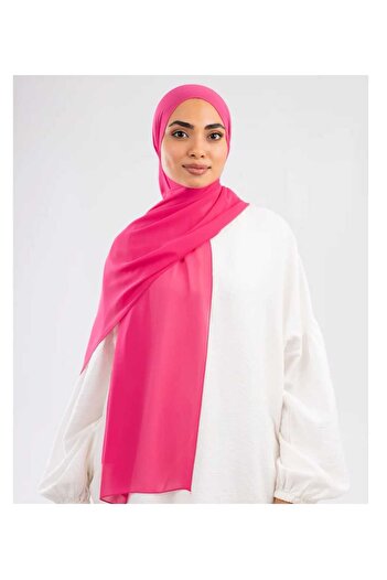 Hejab Fashion Plain crepe chiffon shawl (200cm * 70cm) by Levoal brand
