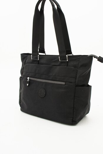 CCWAY AYAKKABI Crinkle Shoulder Bag Handbag Arm Bag Daily Black