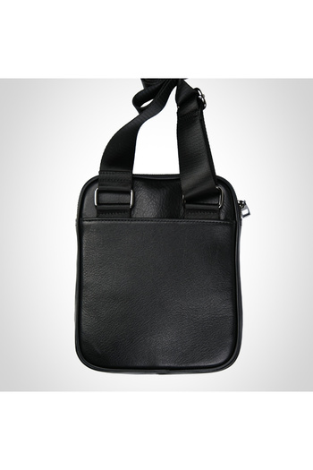 MFT Leather Design Чоловіча сумка з натуральної шкіри | Cameo 2594 Napa Чорна