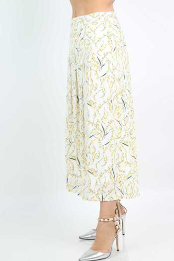 Nichii Floral Midi Skirt