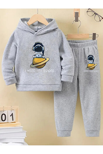 makiteks Winter Girls Boys Tracksuit Set 5 6 7 8 9 10 11 12 Years Mine Space