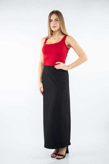 Nichii Solid Maxi Skirt