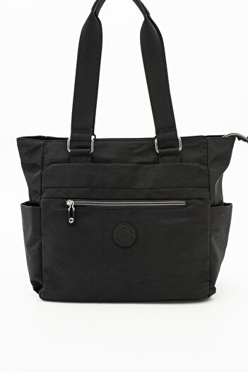 CCWAY AYAKKABI Crinkle Shoulder Bag Handbag Arm Bag Daily Black