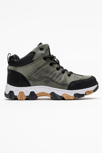 CCWAY AYAKKABI Non-Slip Boys' Trekking Boots Khaki