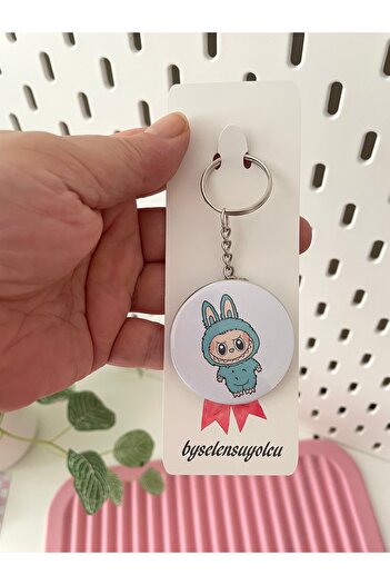 By Selen Suyolcu Labubu Keychain