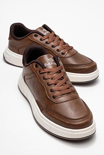 CCWAY AYAKKABI Lace-Up Men's Sports Shoes Taba Brown