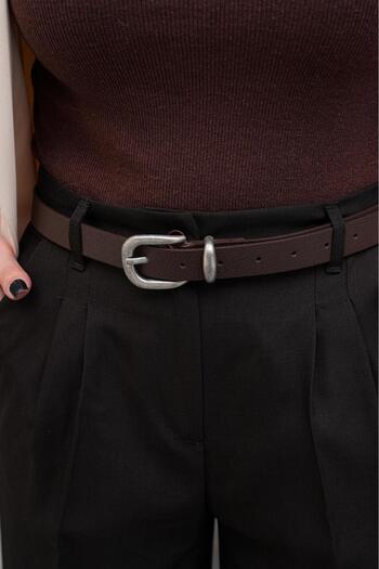 Desre Moda Oxide Buckle Women's Belt Trouser Belt Jeans Belt Shirt Belt Coat Belt