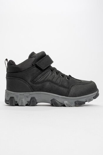 CCWAY AYAKKABI Children's Trekking Boots 31-35 Black