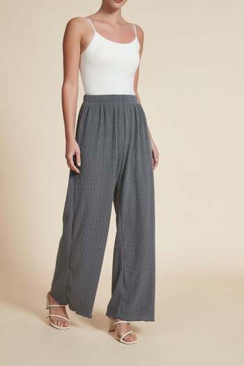 Yola Solid Full Length Pants