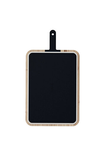 Trebonn Cutting board w/ built-in knife ArtuBread1122101,43x24cm,Blade 20cm,Bamboo,Japan steel,Black