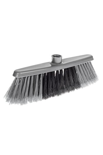 SHOPIENS Medium 'Luna' Broom, 7 cm Bristles, No Handle, Gray - MYONNA
