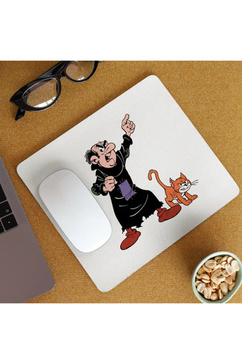 OEM Mousepad Gargamel Azrael The Smurfs Wizard