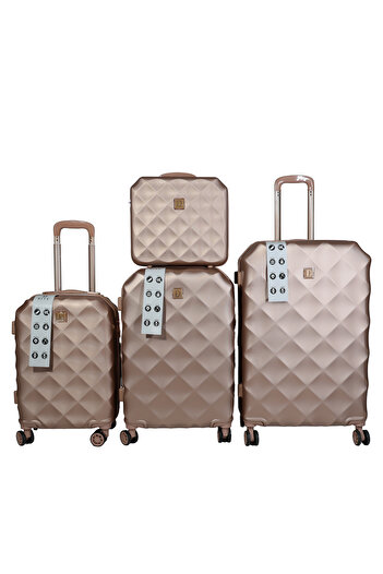 D Dive DDive New Travel ABS Luggage Set, Hard Travel Trolly Bag with Carry On Cabin