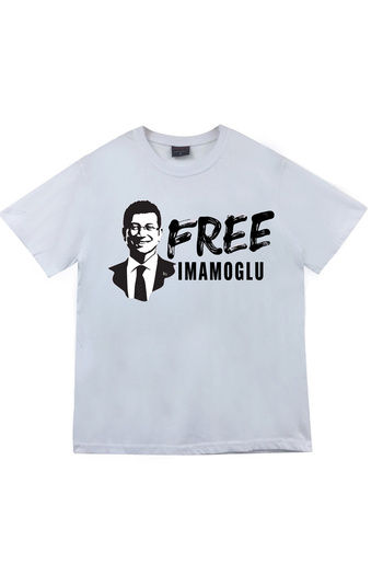 fame-stoned Δωρεάν μπλουζάκι İmamoglu Ekrem İmamoğlu με στάμπα Unisex 100% βαμβάκι