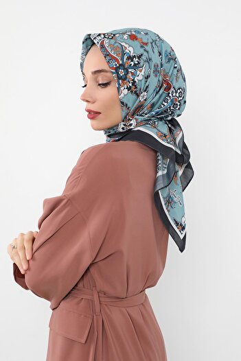 Aisha's Design Κασκόλ με σχέδιο, ES-122
