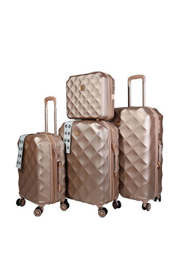 D Dive DDive New Travel ABS Luggage Set, Hard Travel Trolly Bag with Carry On Cabin
