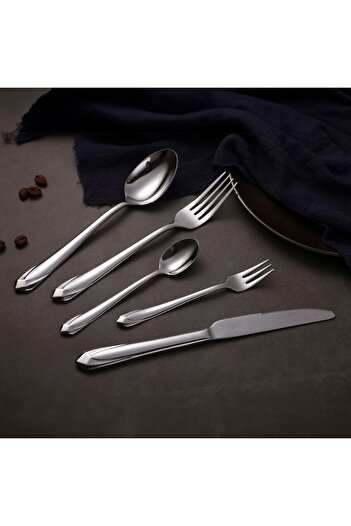 ANTBRO Set Lingurite Tacamuri, Inox, 15cm, Triunghiulare, 3 Bucati