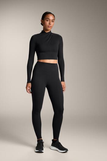 Oysho Comfortlux draped neckline T-shirt